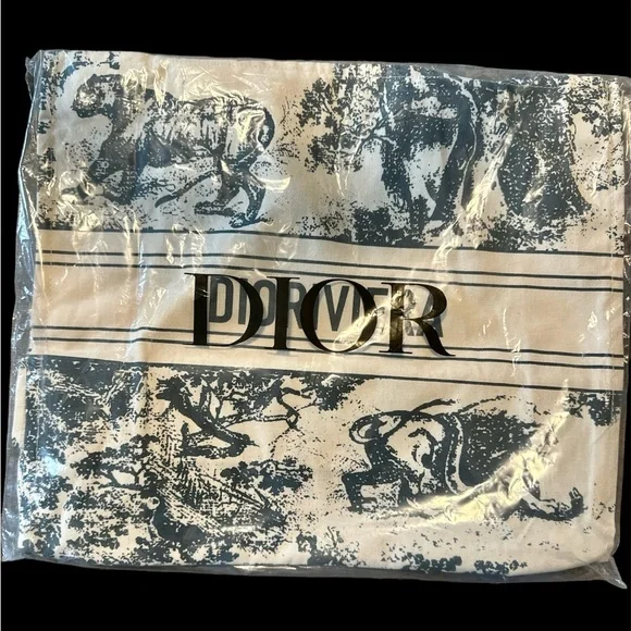 SOLD! Limited Edition Dior Canvas Tote - Picture 5 of 6